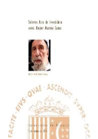 Solemne acto de investidura como Doctor honoris causa del Sr. D. Raúl Zurita Canessa | Biblioteca Virtual Miguel de Cervantes