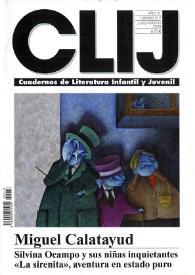 Portada:CLIJ. Cuadernos de literatura infantil y juvenil. Año 21, núm. 217, julio / agosto 2008