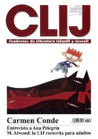 Portada:CLIJ. Cuadernos de literatura infantil y juvenil. Año 21, núm. 220, noviembre 2008