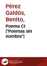 Poema CI / Dulce María Loynaz | Biblioteca Virtual Miguel de Cervantes