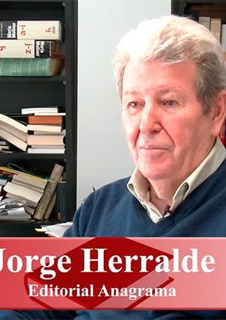 "Entrevista a Jorge Herralde (Anagrama)" | Biblioteca Virtual Miguel de Cervantes