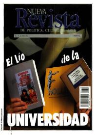Portada:Nueva Revista de Política, Cultura y Arte. Núm. 15, junio 1991