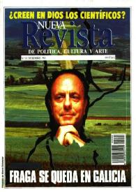 Portada:Nueva Revista de Política, Cultura y Arte. Núm. 20, diciembre 1991