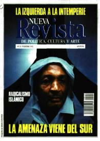 Portada:Nueva Revista de Política, Cultura y Arte. Núm. 22, febrero 1992