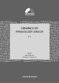 Portada:Cadernos de Fraseoloxía Galega. Núm. 11, 2009