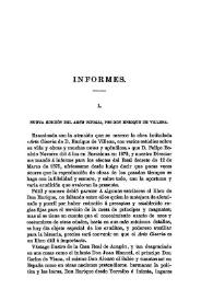Portada:Nueva edición del \"Arte Cisoria\" por D. Enrique de Villena / Pascual de Gayangos