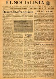 Portada:El Socialista (Argel). Núm. 116, 26 de julio de 1947