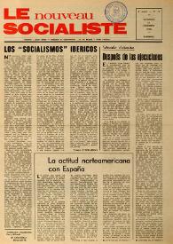 Portada:Le Nouveau Socialiste. 4e Année, numéro 83, vendredi 31 octobre 1975