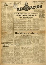 Renovación (Toulouse) : Boletín de Información de la Federación de Juventudes Socialistas de España. Núm. 68, 1 de diciembre de 1946 | Biblioteca Virtual Miguel de Cervantes