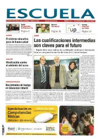 Escuela española. Núm. 3813, 29 de enero de 2009