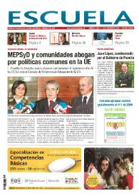 Escuela española. Núm. 3816, 19 de febrero de 2009