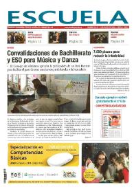 Escuela española. Núm. 3818, 5 de marzo de 2009