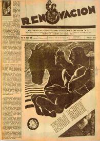 Renovación (México D. F.) : Órgano de la Federación de Juventudes Socialistas de España. Año III, núm. 30, 15 de febrero de 1947 | Biblioteca Virtual Miguel de Cervantes