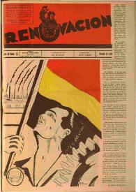 Renovación (México D. F.) : Órgano de la Federación de Juventudes Socialistas de España. Año IV, núm. 32, 1 de mayo de 1947 | Biblioteca Virtual Miguel de Cervantes