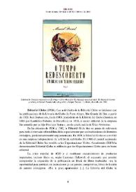 Editorial Globo (1928-) [Semblanza] / Sandra Reimão | Biblioteca Virtual Miguel de Cervantes