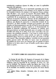 Portada:Un nuevo libro de Alejandro Gallinal / Rafael Gutiérrez Girardot