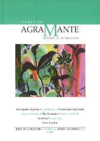 Portada:Campo de Agramante : revista de literatura. Núm. 14 (otoño-invierno 2010)
