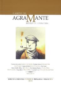 Portada:Campo de Agramante : revista de literatura. Núm. 20 (primavera-otoño 2014)