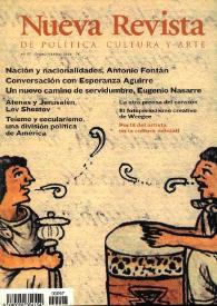 Portada:Nueva Revista de Política, Cultura y Arte. Núm. 97, enero-febrero 2005