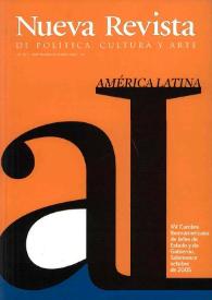 Portada:Nueva Revista de Política, Cultura y Arte. Núm. 101, septiembre-octubre 2005