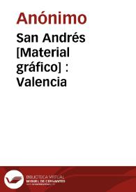 Portada:San Andrés [Material gráfico] : Valencia