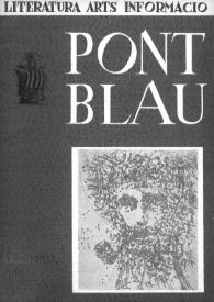 Pont blau : literatura, arts, informació. Any I, núm. 5, gener del 1953 | Biblioteca Virtual Miguel de Cervantes