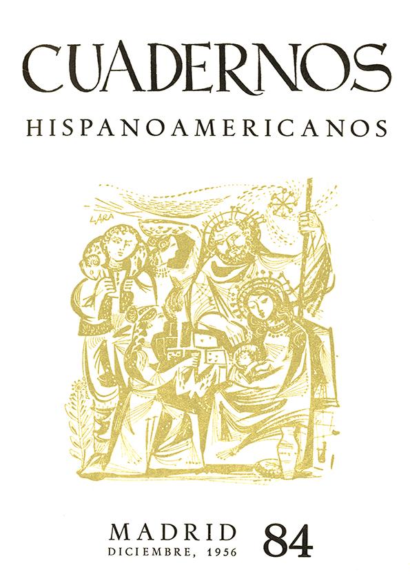 Cuadernos Hispanoamericanos. Núm. 84, diciembre 1956 | Biblioteca Virtual Miguel de Cervantes