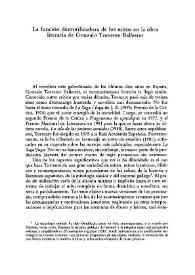 Portada:La función desmitificadora de los mitos en la obra literaria de Gonzalo Torrente Ballester / Janet Pérez