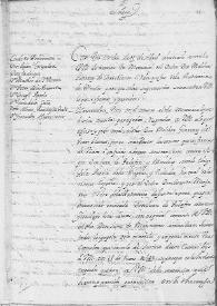 Portada:[Consulta del Consejo de Indias a S. M. sobre un memorial de Melchor Gutiérrez de Torreblanca]. Madrid, 8 de junio de 1655