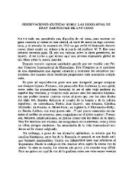 Portada:Observaciones críticas sobre las biografías de Fray Bartolomé de las Casas / Ramón Menéndez-Pidal