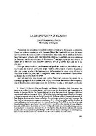 La cita subversiva en "Celestina" / Louise Fothergill-Payne | Biblioteca Virtual Miguel de Cervantes