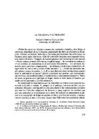 "La Celestina" y su prólogo / Joaquín Gimeno Casalduero | Biblioteca Virtual Miguel de Cervantes