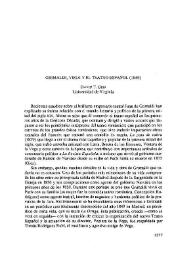 Grimaldi, Vega y el Teatro Español (1849) / David T. Gies | Biblioteca Virtual Miguel de Cervantes