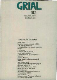 Portada:Grial : revista galega de cultura. Núm. 102, 1989