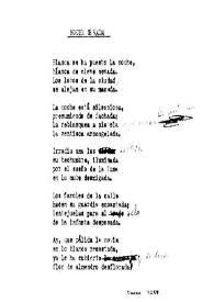 Noche nevada / Adelina Gurrea Montesinos | Biblioteca Virtual Miguel de Cervantes