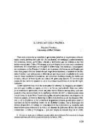 El lenguaje de la política / Beatriz Varela | Biblioteca Virtual Miguel de Cervantes