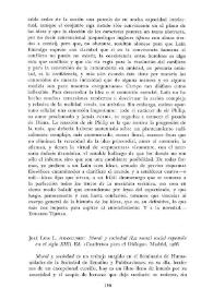 Portada:José Luis L. Aranguren: \"Moral y sociedad (La moral social española en el siglo XIX)\". Ed. \"Cuadernos para el Diálogo\"). Madrid, 1966 [Reseña] / José Álvarez Junco