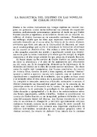 Portada: La dialéctica del destino en las novelas de Carlos Fuentes  / Paul Alexandru Georgescu
