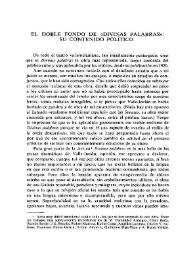 El doble fondo de "Divinas Palabras": su contenido político / Manuel Bermejo Marcos | Biblioteca Virtual Miguel de Cervantes