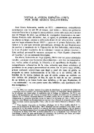 Portada:Notas a \"Vieja España\" (1907), por José María Salaverría  / Francisco Caudet-Roca