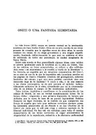 Onetti o una fantasía sedentaria  / Jaime Concha | Biblioteca Virtual Miguel de Cervantes