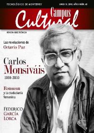 Portada:Campus Cultural. Revista electrónica. Año 5, núm. 65, 15 de junio de 2015