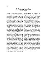 Cuadernos hispanoamericanos, núm. 616 (octubre 2001). El fondo de la maleta. "Política sonora" | Biblioteca Virtual Miguel de Cervantes