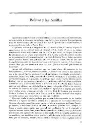 Bolívar y las Antillas / César Leante | Biblioteca Virtual Miguel de Cervantes