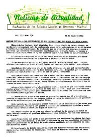 Noticias de Actualidad. Núm. 138, 21 de junio de 1950 | Biblioteca Virtual Miguel de Cervantes
