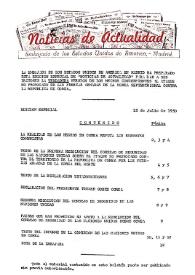 Noticias de Actualidad. Edición especial, 12 de julio de 1950 | Biblioteca Virtual Miguel de Cervantes