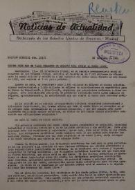 Noticias de Actualidad. Edición especial, 16 de enero de 1951 | Biblioteca Virtual Miguel de Cervantes