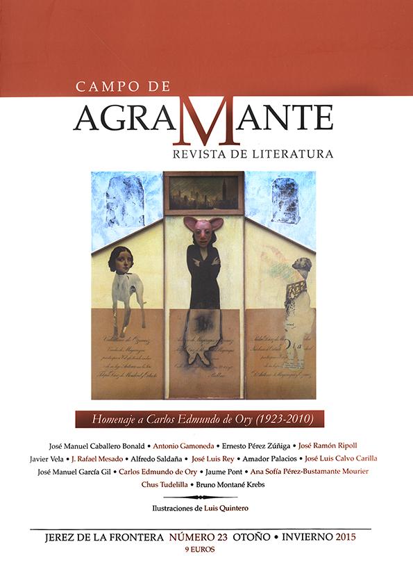 Campo de Agramante : revista de literatura. Núm. 23 (otoño-invierno 2015) | Biblioteca Virtual Miguel de Cervantes