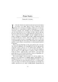 Edad Media / Pedro M. Cátedra | Biblioteca Virtual Miguel de Cervantes