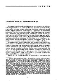 Más información sobre A cuestión foral na Primera República / Pilar López Rodríguez